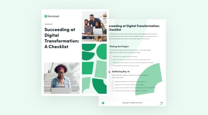 Digital Transformation Checklist | Formstack 