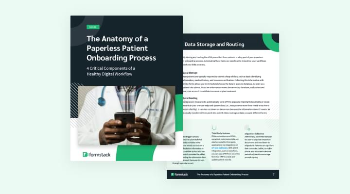 The Anatomy of a Paperless Patient Onboarding Process | Formstack 