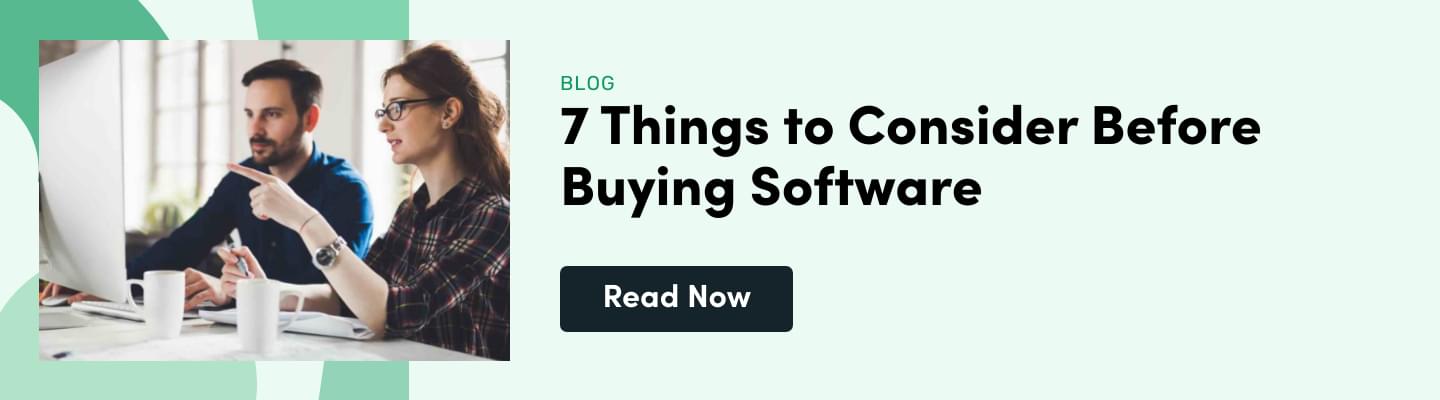 7 things to consider before buying software 