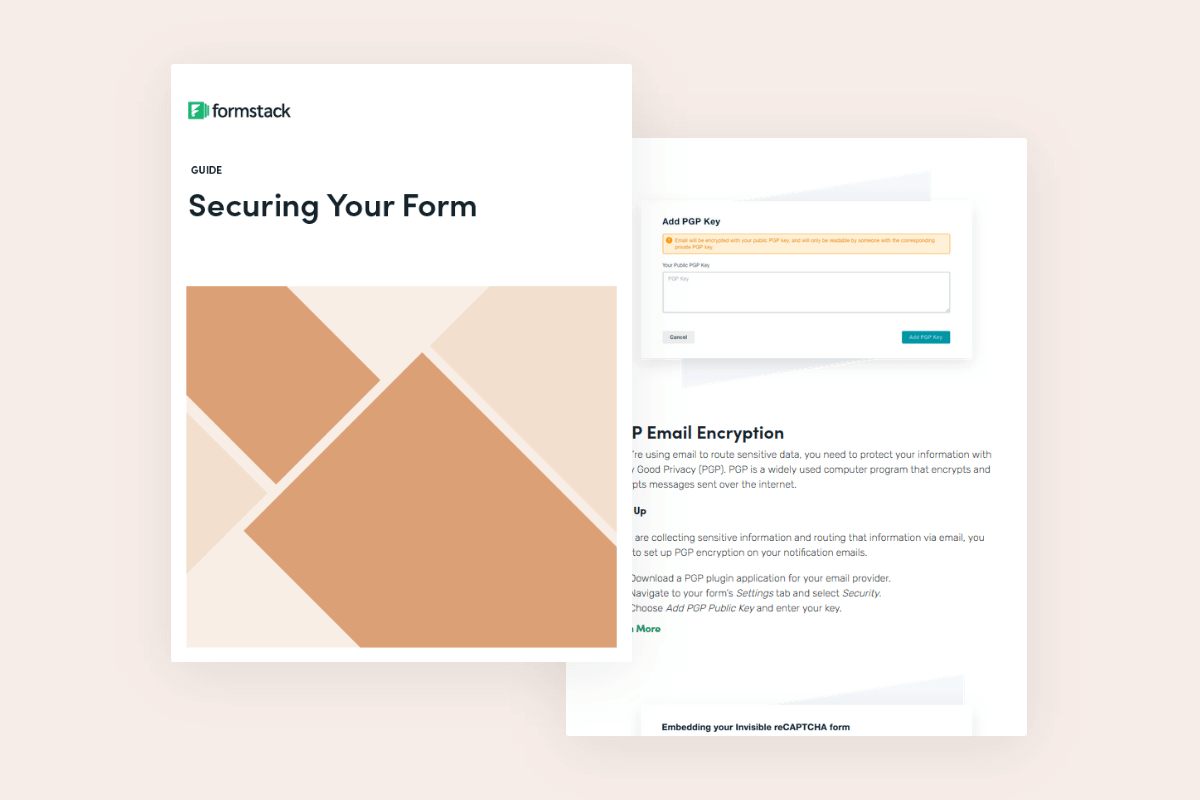 Best Practices for Securing Your Form | Formstack