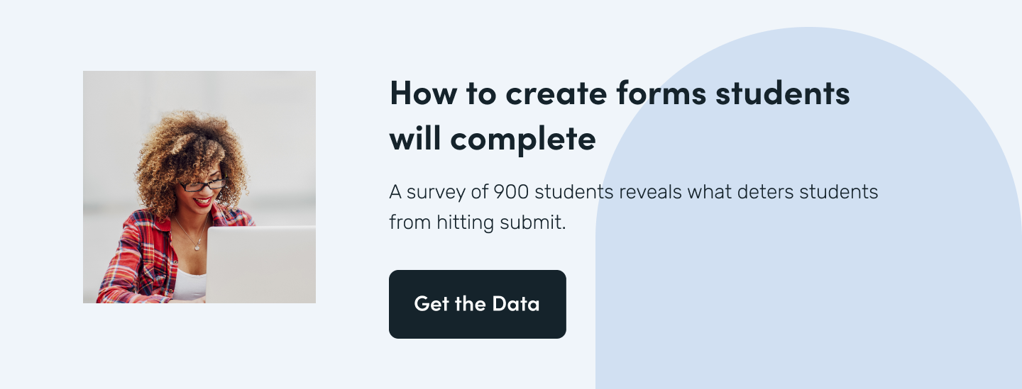 how to create forms students will complete 