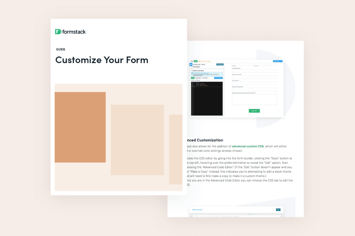 Customize Your Form | Formstack